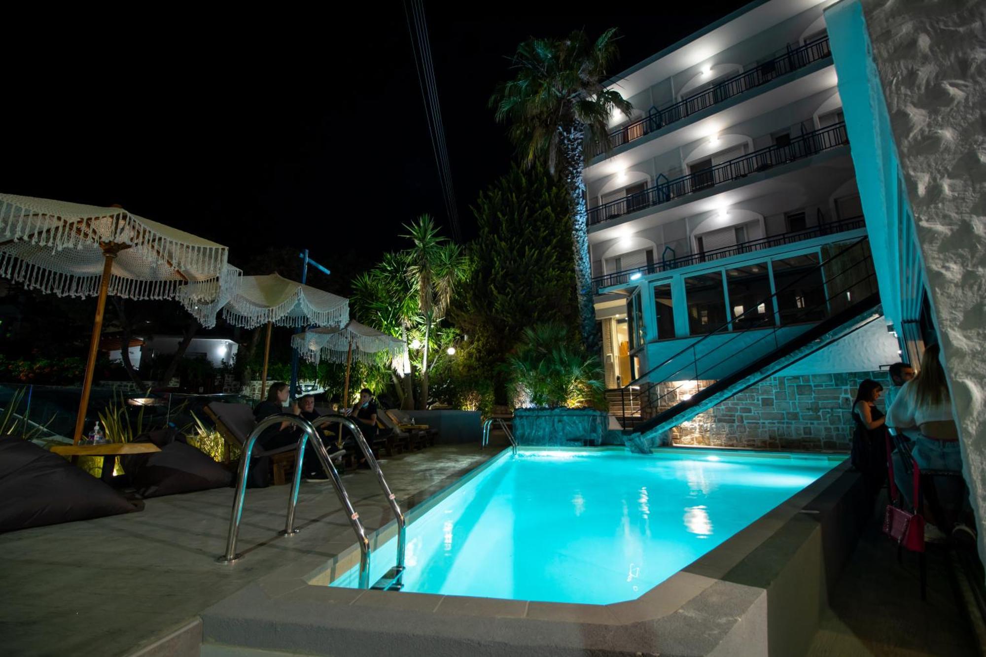 Kiani Akti Hotel Pórto Ráfti Eksteriør billede